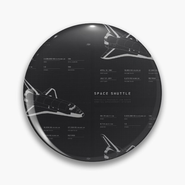 Artikelvorschau, Space Shuttle Blueprint entworfen und verkauft von Beyond-Orbit.