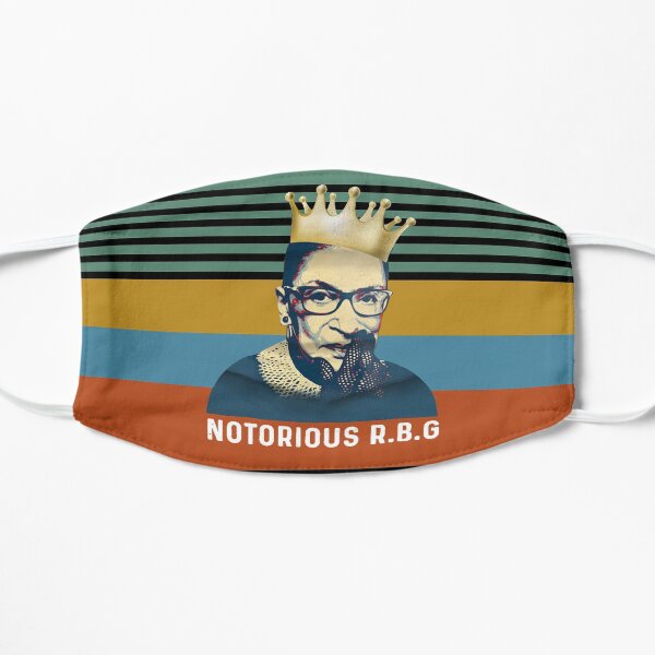 Notorious R.B.G Flat Mask