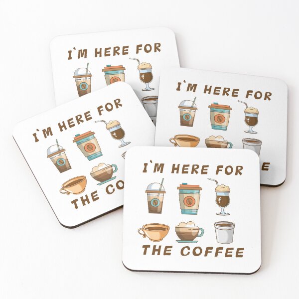 Item preview, I`m here for the coffee , COFFEE designed and sold by Mekoooo.