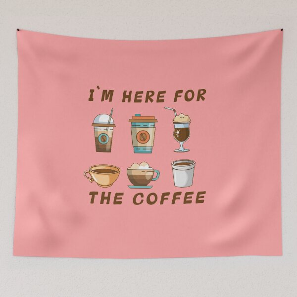 Item preview, I`m here for the coffee , COFFEE designed and sold by Mekoooo.