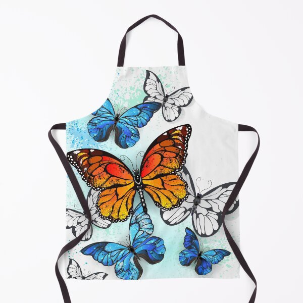 Item preview, Background with Monarchs and Morpho designed and sold by Blackmoon9.