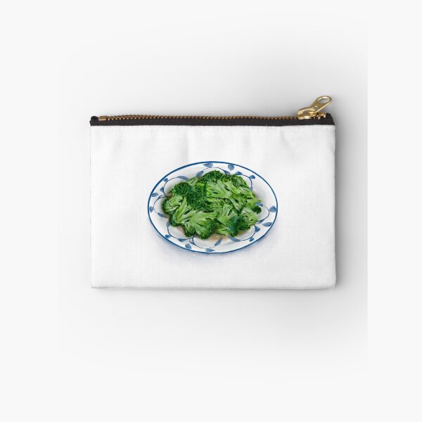 Item preview, Watercolor Illustration of Chinese Cuisine - Fried broccoli with minced garlic | 蒜蓉西兰花 designed and sold by iswenyi.