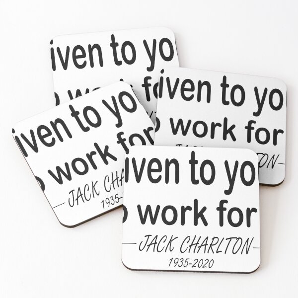Item preview, JACK CHARLTON QUOTE 1935-2020 designed and sold by MousaObaid.