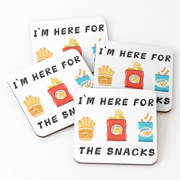 Item preview, I`m here for the snacks , Summer Vacation ,Trip , Snacks designed and sold by Mekoooo.