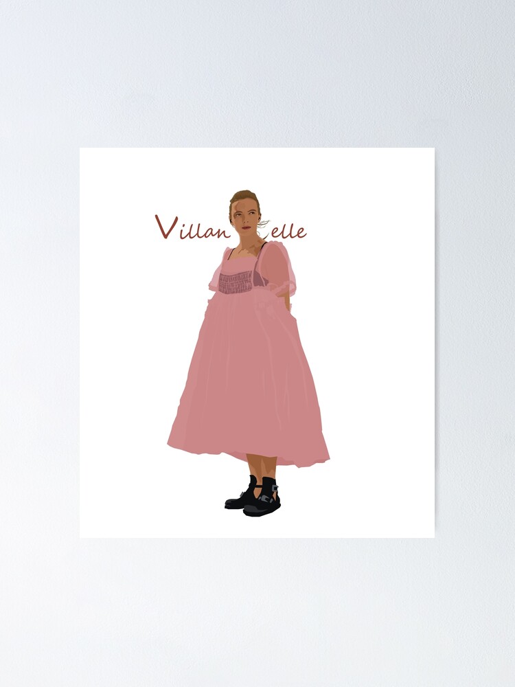 killing eve pink dress 