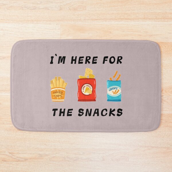 Item preview, I`m here for the snacks , Summer Vacation ,Trip , Snacks designed and sold by Mekoooo.
