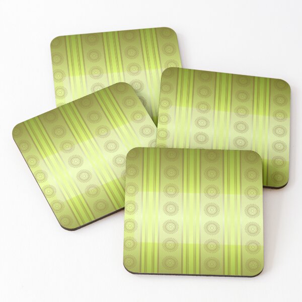 Item preview, Lime Green Stripes and Circles designed and sold by CulturalView.