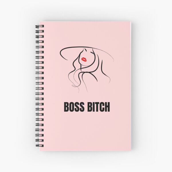 Boss Bitch Spiral Notebook