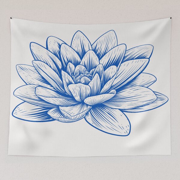Item preview, Blue Oriental Lily designed and sold by ExploreStore.