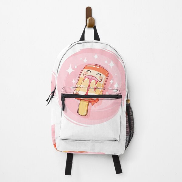 Item preview, Happy Cartoon Ice Cream on Round Frame designed and sold by Voysla.