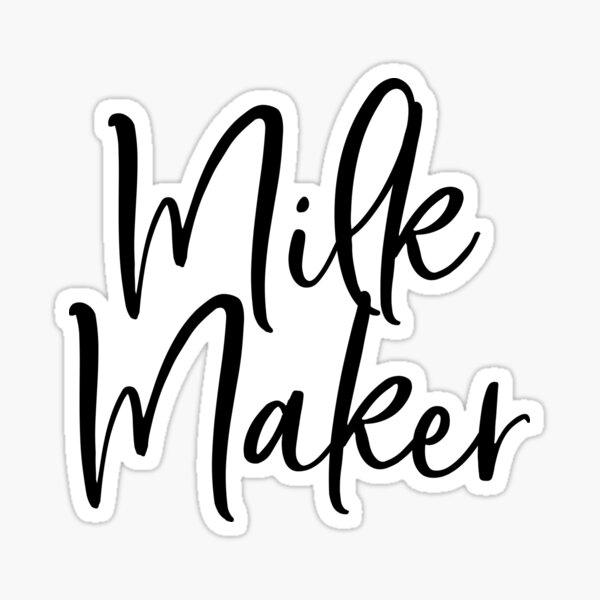 Item preview, Milk Maker Funny Breastfeeding Mother Novelty Design designed and sold by Akmloza.