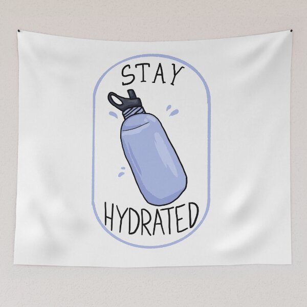 Item preview, Stay hydrated reusable water bottle designed and sold by cu-b3.