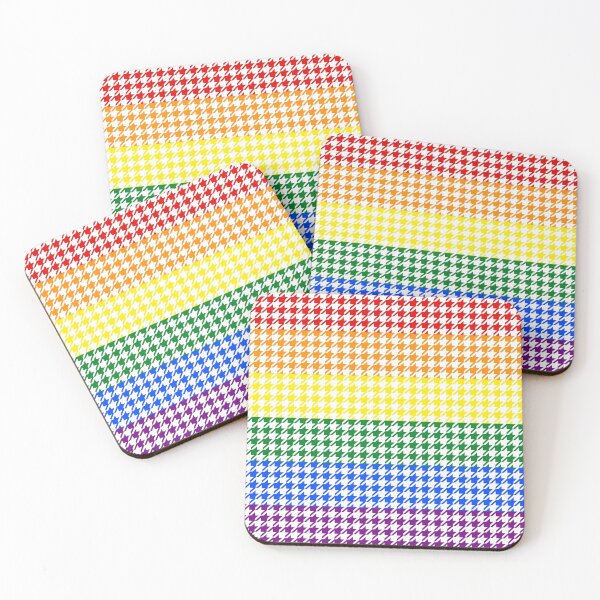 Item preview, Rainbow Houndstooth designed and sold by MarkUK97.