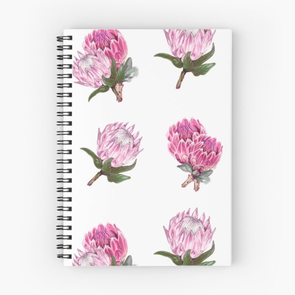 Item preview, Pink Proteas Pattern designed and sold by Cherie Roe Dirksen.