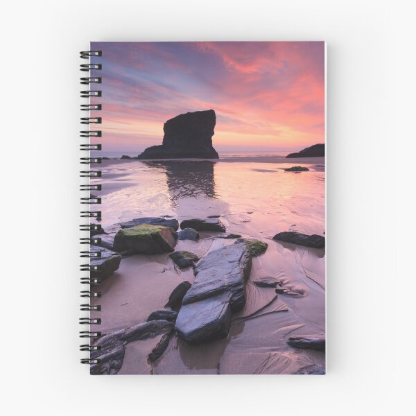 Item preview, Bedruthan Steps at sunset designed and sold by bitm2007.