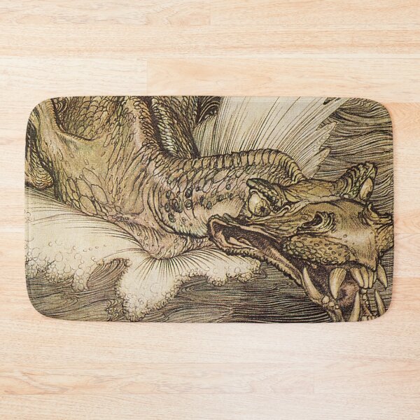Item preview, Arthur Rackham- Leviathan Sea Serpent designed and sold by Dreamflight.