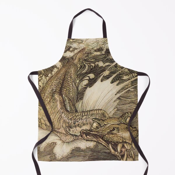 Item preview, Arthur Rackham- Leviathan Sea Serpent designed and sold by Dreamflight.