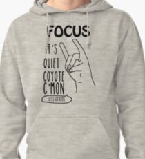 Quiet Coyote Pullover Hoodie