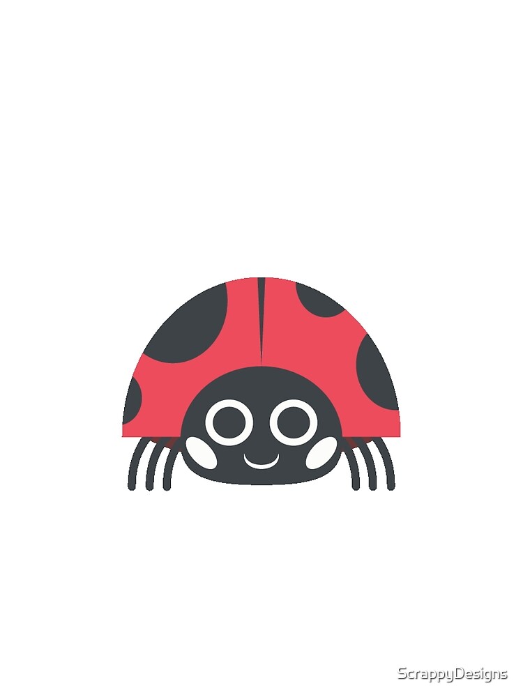 "Ladybug Emoji" Tshirt by ScrappyDesigns Redbubble