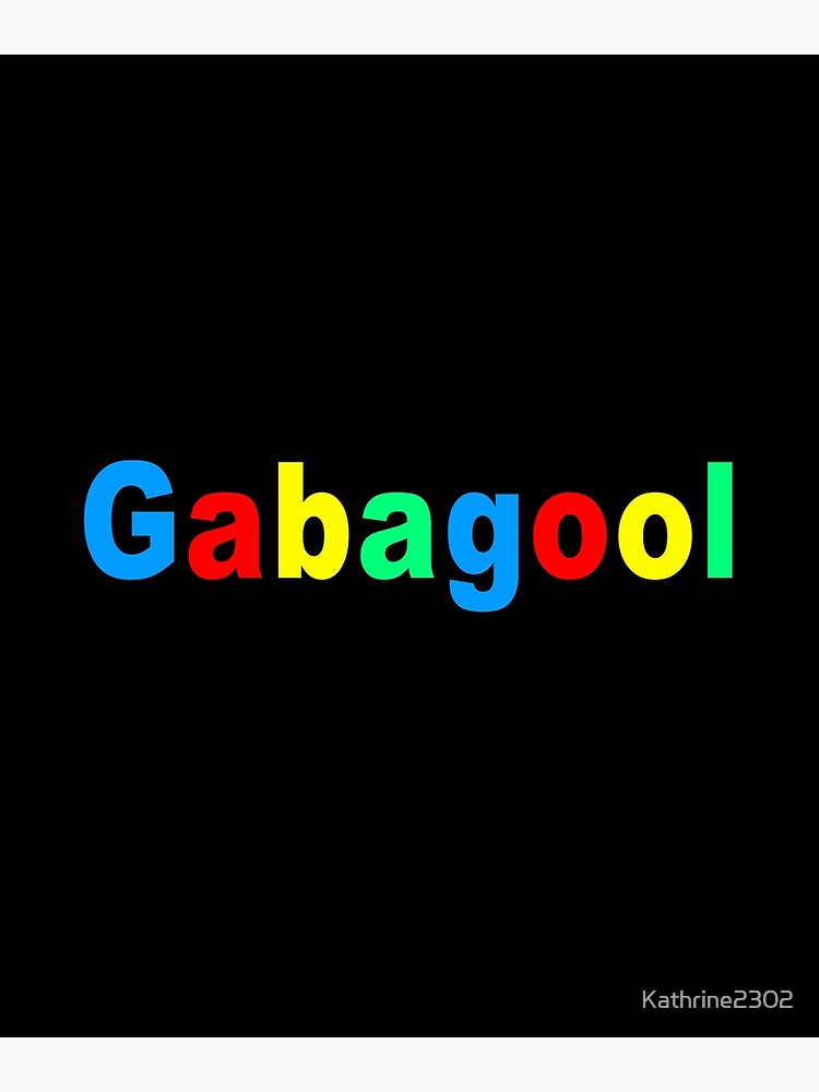 "Gabagool Trendy" Poster for Sale by Kathrine2302 Redbubble