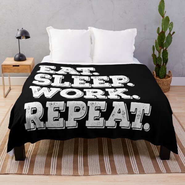 Item preview, Eat Sleep Work Repeat designed and sold by meedTee.
