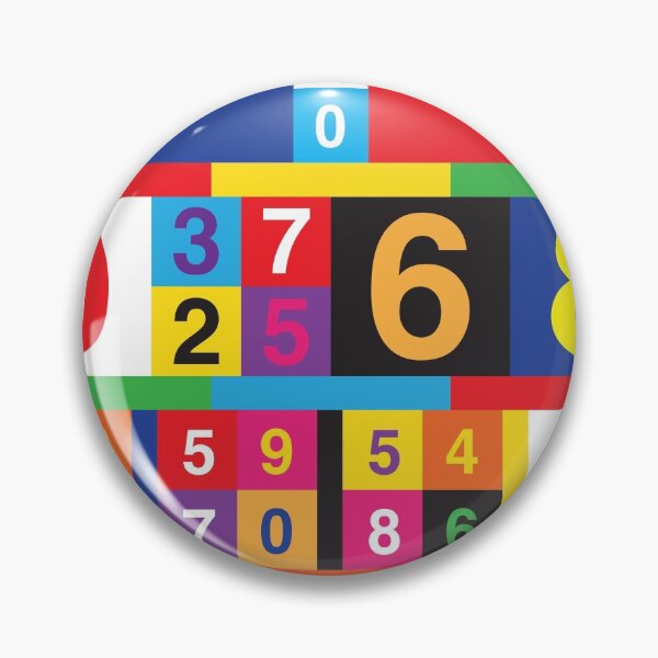 Item preview, Coloured Numbers designed and sold by cyberchameleon.