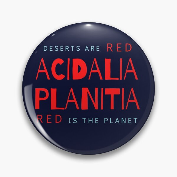 Item preview, Acidalia Planitia Red Planet Mars. designed and sold by Geomoon.