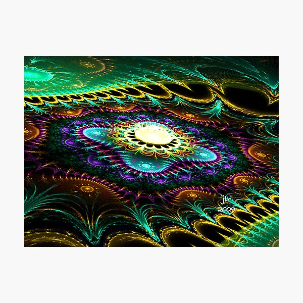 Flying Carpet Parking Lot Photographic Print