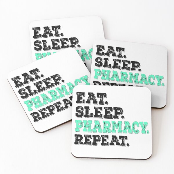 Item preview, Eat Sleep Pharmacy Repeat - Funny Gift   designed and sold by meedTee.
