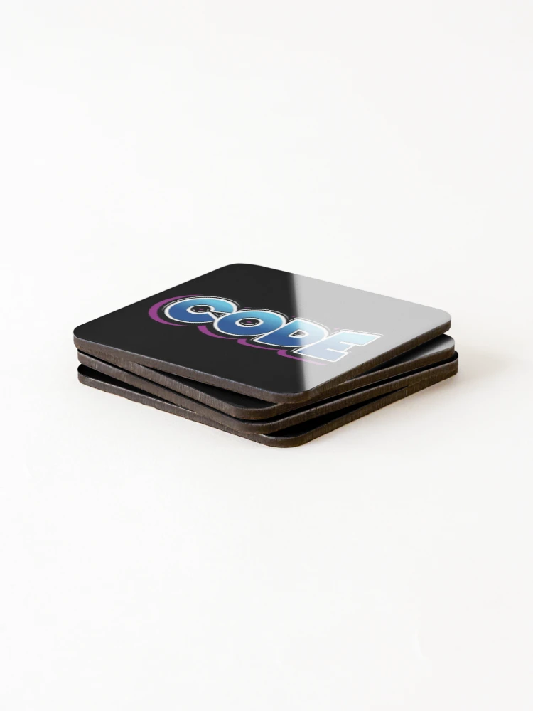 Thumbnail 4 of 5, Coasters (Set of 4), Code Startup Coder Programming Software Engineering designed and sold by ProjectX23.
