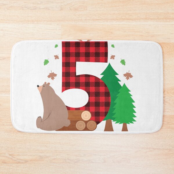 Item preview, Lumberjack Birthday 5 Year Old designed and sold by jaygo.