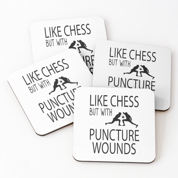 Item preview, Like Chess But With Puncture Wounds / Fencing / funny Fencing / Fencing Gift / Fencing Sport / Fencing Teacher / Fencing Lover Gift designed and sold by Chamssou.