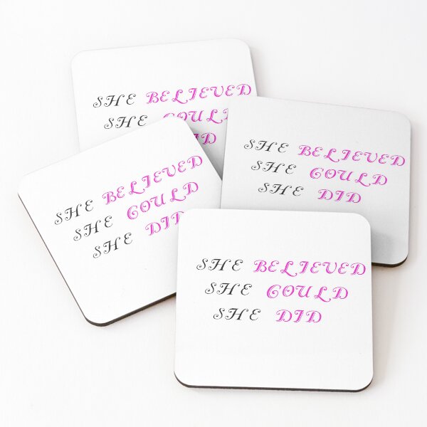 Item preview, she believed she could she did  designed and sold by moustafa7155.