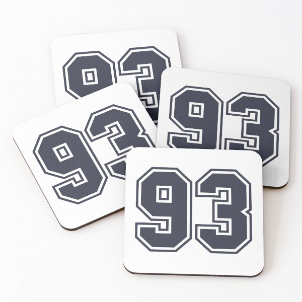 Item preview, 93 Sports Number Ninety-Three designed and sold by HelloFromAja.