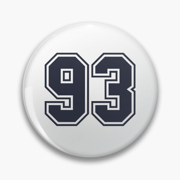 Item preview, 93 Sports Number Ninety-Three designed and sold by HelloFromAja.