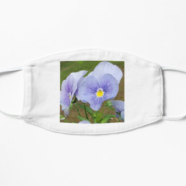 A Heart of a Pansy Flower Mask