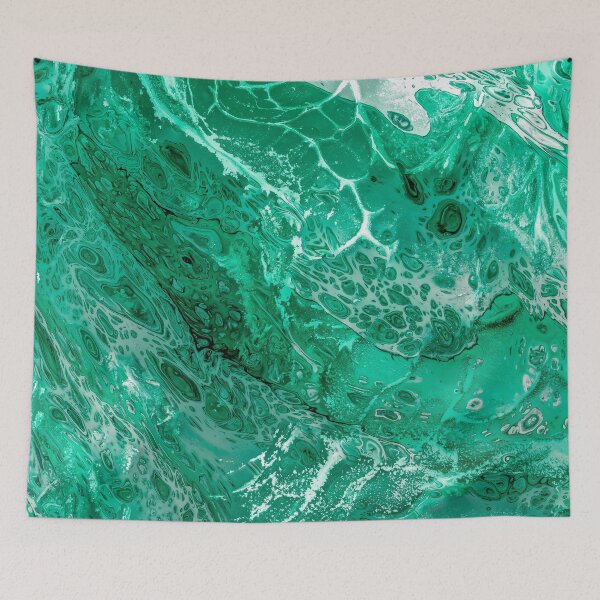 Item preview, Green Abstract Paint Splash designed and sold by Ludovic Geusa.