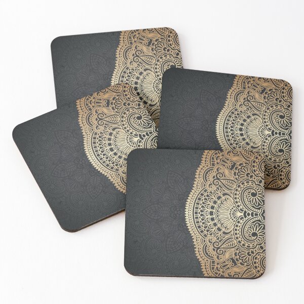Item preview, Black and Gold Flourish  designed and sold by Naomi80.