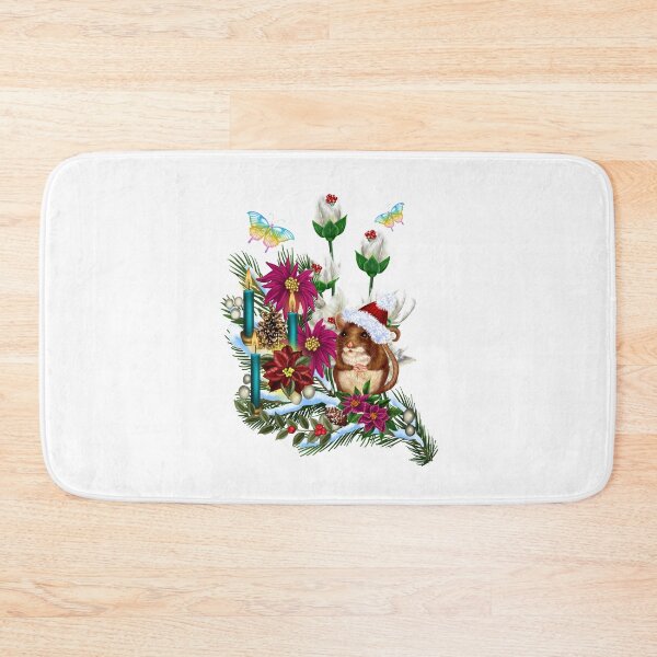 Item preview, Christmas Mouse, fantasy art designed and sold by LoneAngel.
