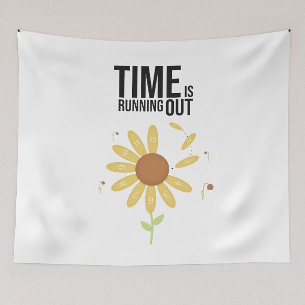 Item preview, Time is running out - Climate change design designed and sold by Giacob.