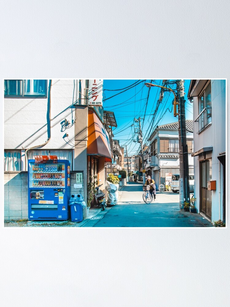 "Anime Tokyo Streets" Poster For Sale By HimanshiShah | Redbubble