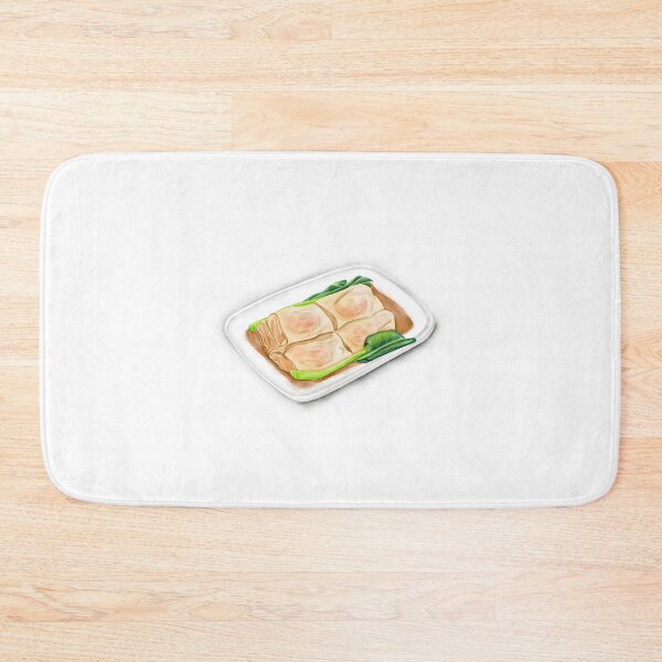 Item preview, Watercolor Illustration of Chinese Cuisine - Vermicelli Roll with Shrimp | 鲜虾肠粉 designed and sold by iswenyi.