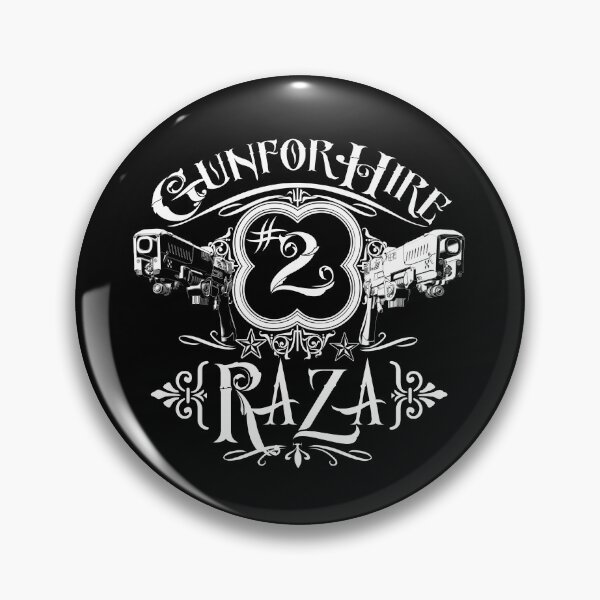 Item preview, Raza Gun For Hire #2 designed and sold by SideQuest - Scribbled Chaos!.