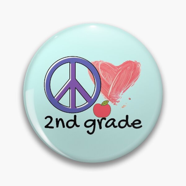 Item preview, Peace Love 2nd Grade designed and sold by ilizindotcom.