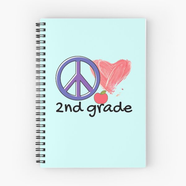Item preview, Peace Love 2nd Grade designed and sold by ilizindotcom.