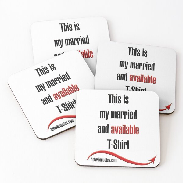 Artikelvorschau, This is my married and available T-Shirt entworfen und verkauft von hotwifequotes.
