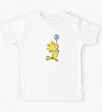 Woodstock with balloons Kids Tee
