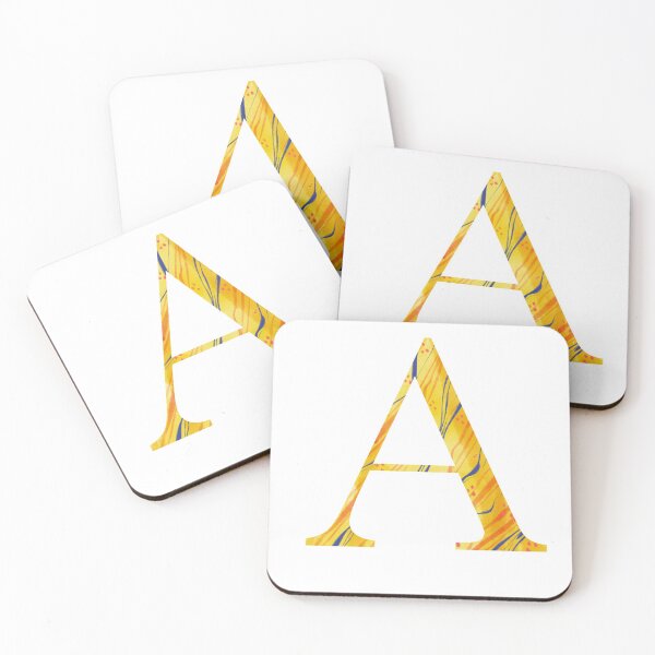 Item preview, ‘A’ Monogram Initial Lettering designed and sold by misterletterman.