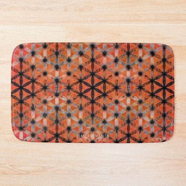 Item preview, flower of life orange black designed and sold by filippobassano.