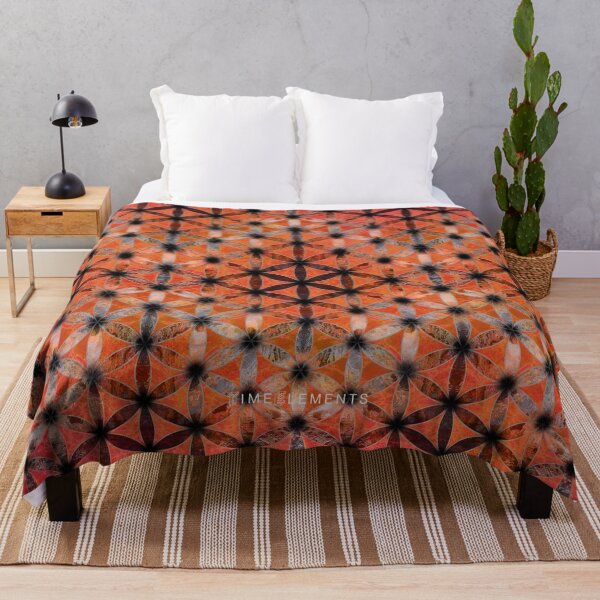 Item preview, flower of life orange black designed and sold by filippobassano.